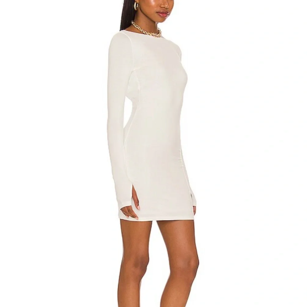 Revolve Not Yours To Keep Elise Mini Dress Size XL White - Picture 1 of 3